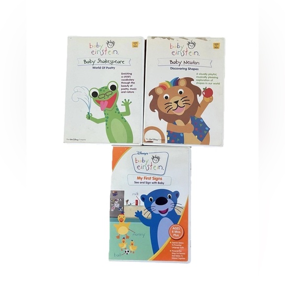 Baby Einstein DVD Lot Bundle TV Show Educational Kids Set Disney - Picture 1 of 3